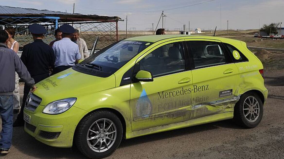 «Στούκι» για την Mercedes B-Class στο Καζακστάν!