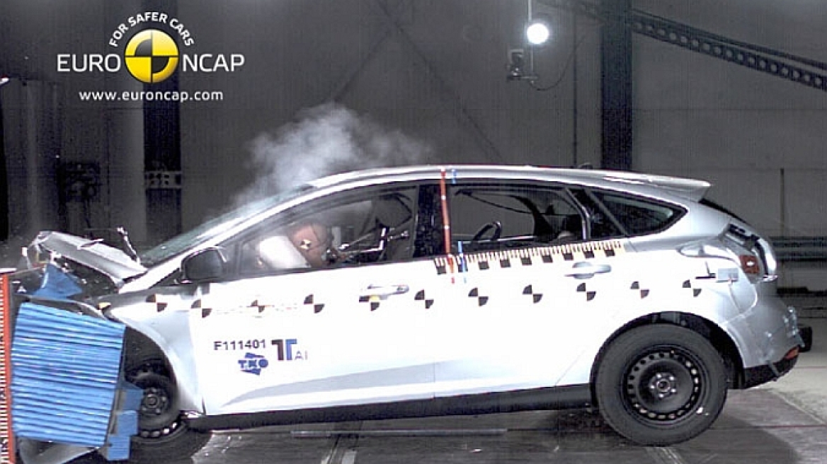 Leaf, DS4, Focus, CT200h, 508 και V60 στη... μάχη του EuroNCAP!