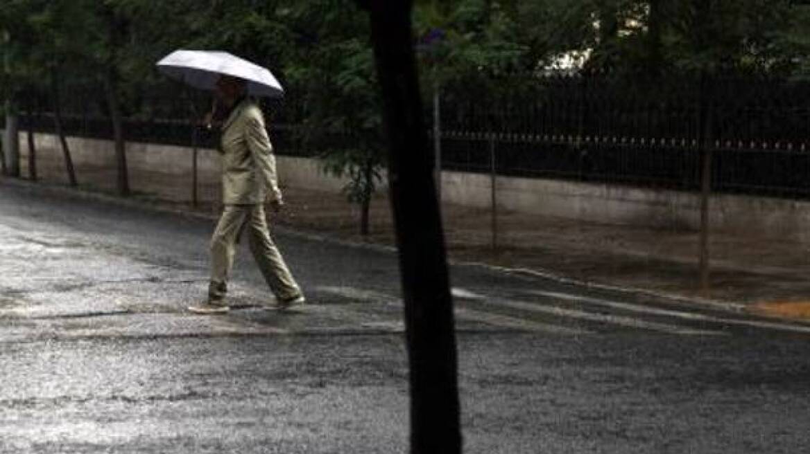 Βροχές μετά το μεσημέρι της Τρίτης