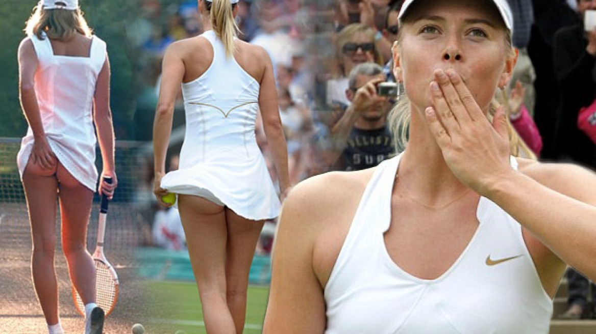 Η Maria Sharapova αποκάλυψε το ένα της... μάγουλο!