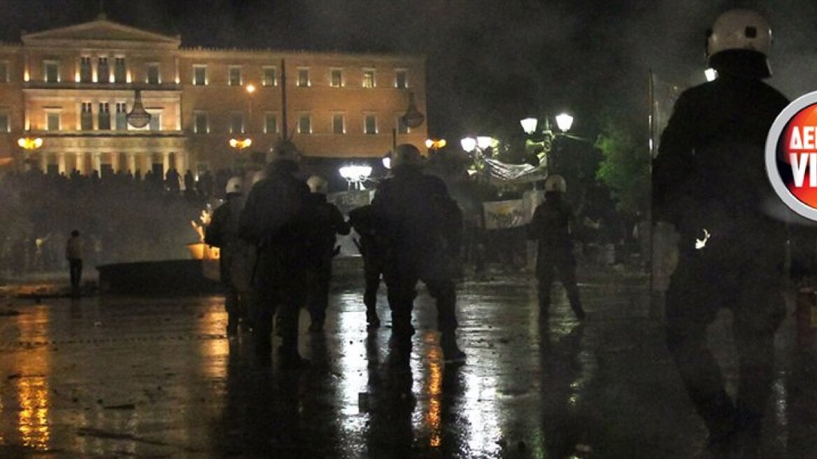 New round of incidents in Syntagma 