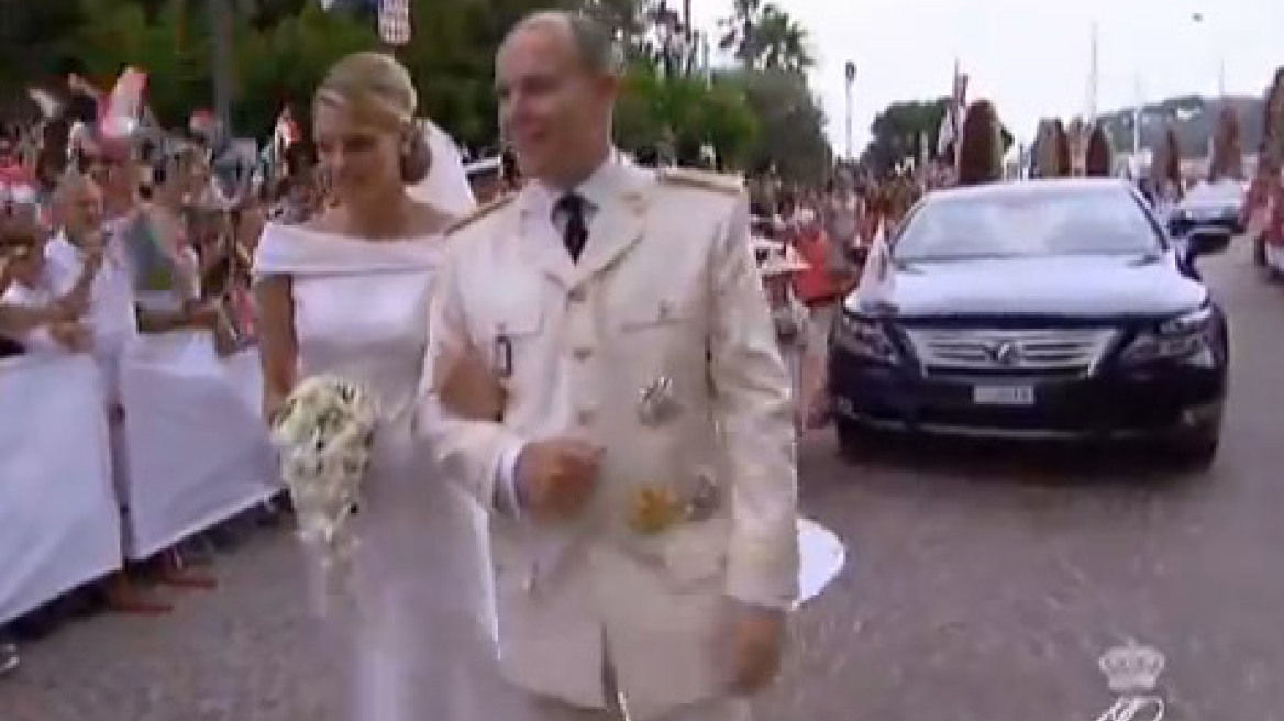 Ο γάμος του πρίγκιπα Αλβέρτου με την Σαρλίν Γουίτστοκ