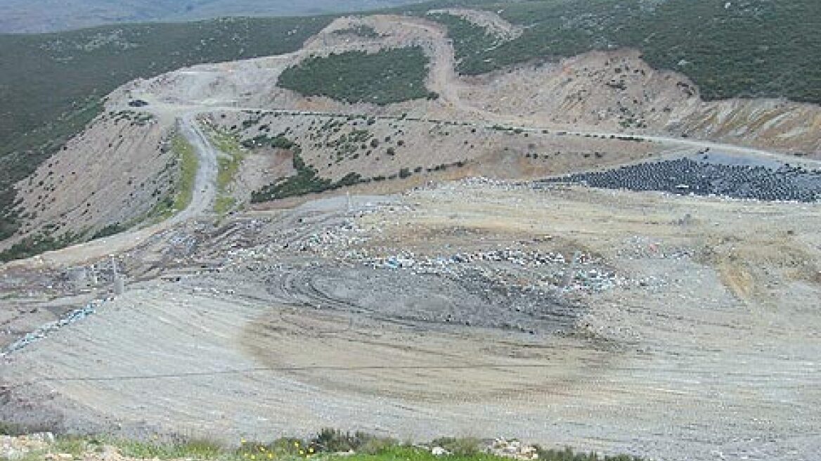 Κλείνουν το ΧΥΤΑ Αμαρίου οι απλήρωτοι εργαζόμενοι