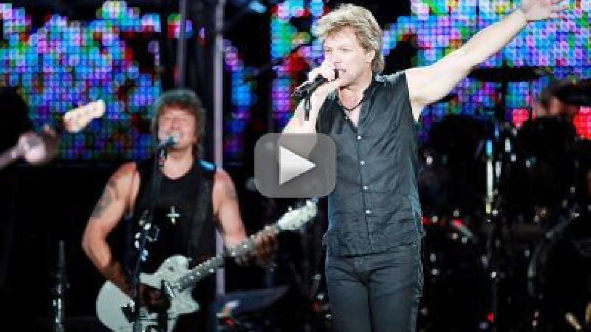 Αποθεώθηκαν από το ελληνικό κοινό οι Bon Jovi