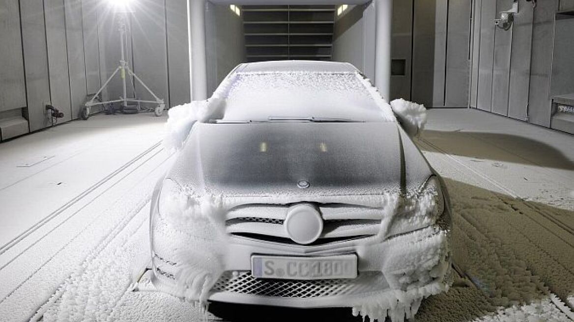 Η νέα κλιματική σήραγγα της Mercedes (video)