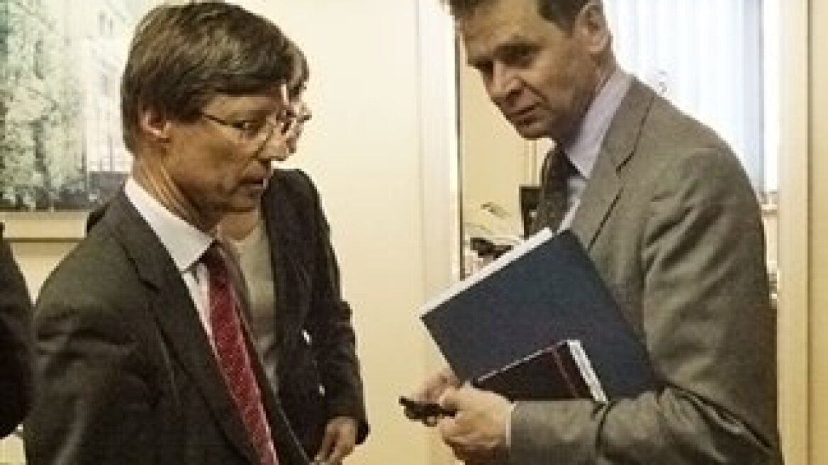 The Troika in Athens, enquiring about the 4,5 billion euros