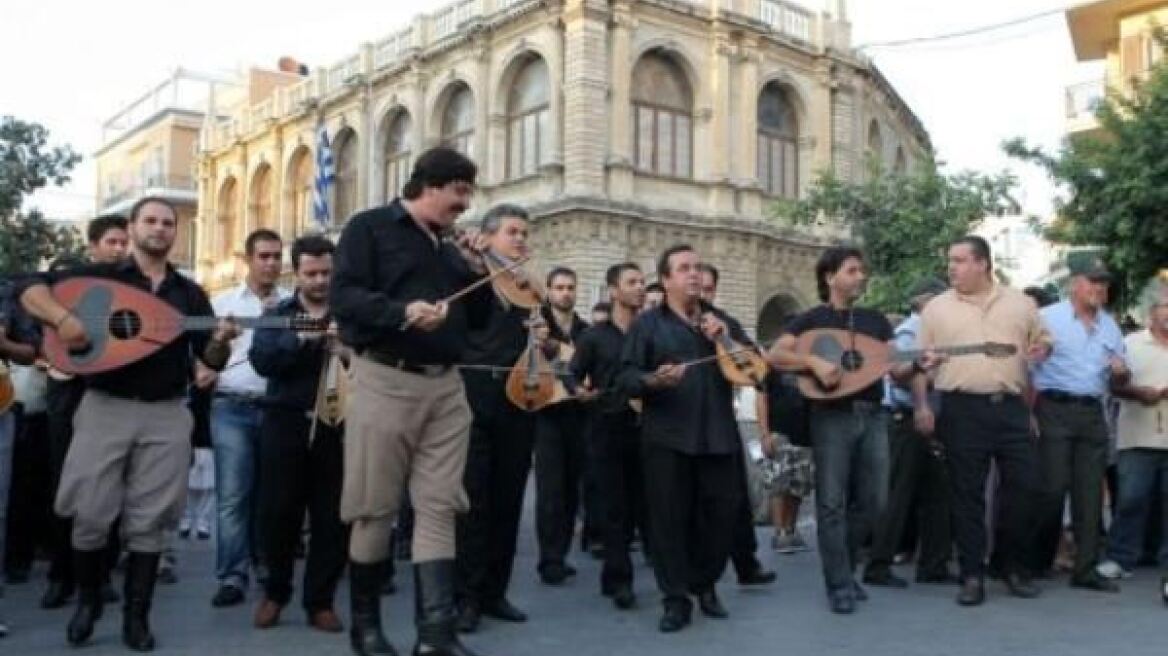 Κρητική καντάδα την Πέμπτη στο Ηράκλειο 