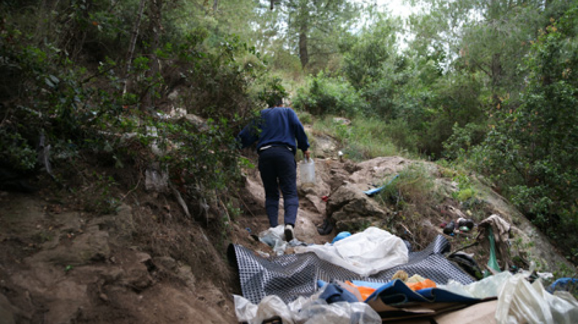 Γέμισε αρουραίους το… δάσος των μεταναστών στην Ηγουμενίτσα  