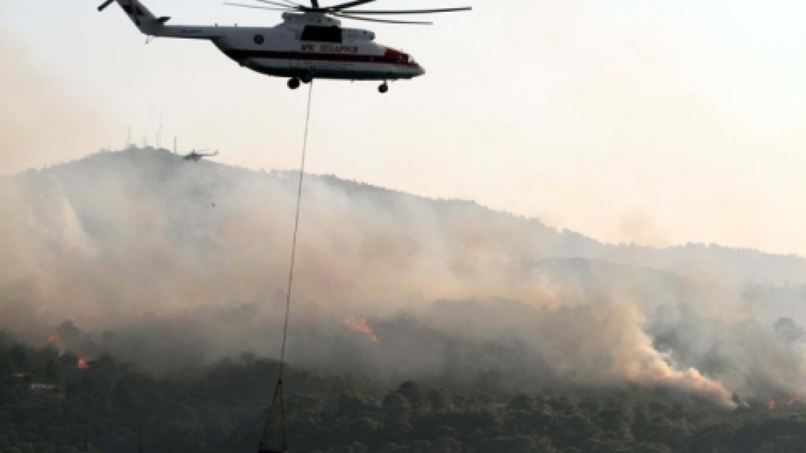 Πυρκαγιά σε Έβρο, Αττική και Αιτωλοακαρνανία  