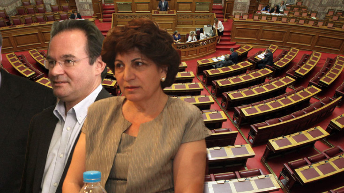 Quitting after the revelations about Papaconstantinou's "chosen one"