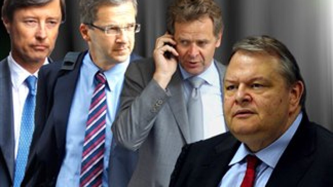 Venizelos’ first meeting with the Troika after that night…