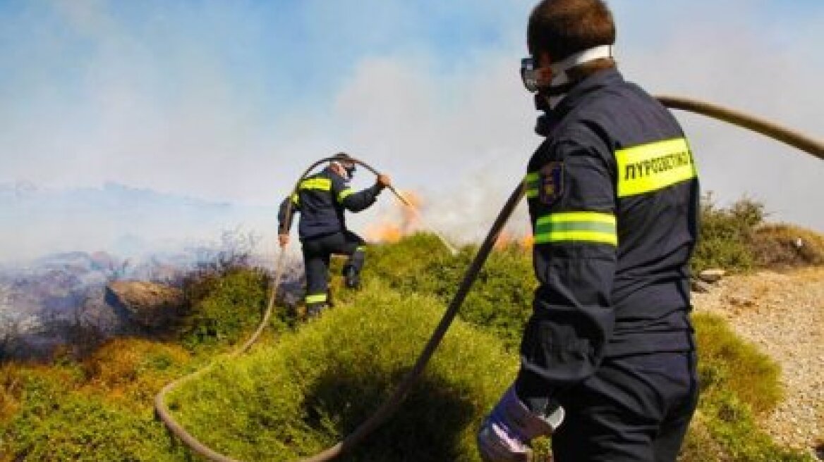 Υπό πλήρη έλεγχο η φωτιά στο Ρέθυμνο 