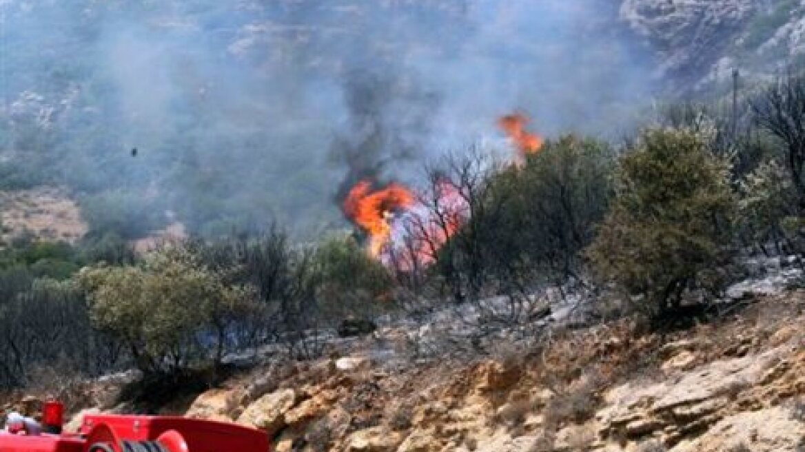 Ξαναχτύπησαν οι εμπρηστές στην Κέρκυρα 