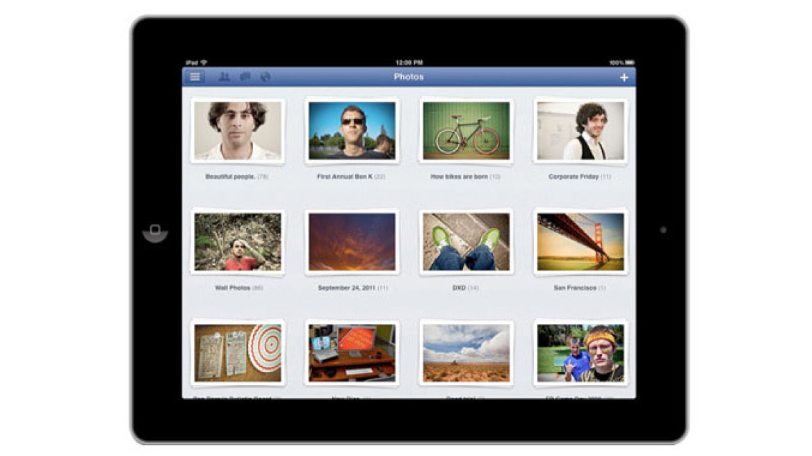 Έτοιμο τo Facebook app για iPad