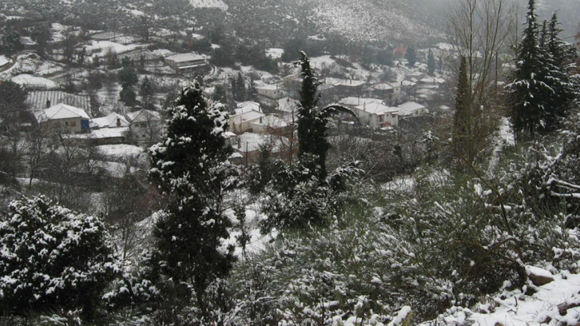  Χειμωνιάτικο τοπίο σε όλη τη χώρα