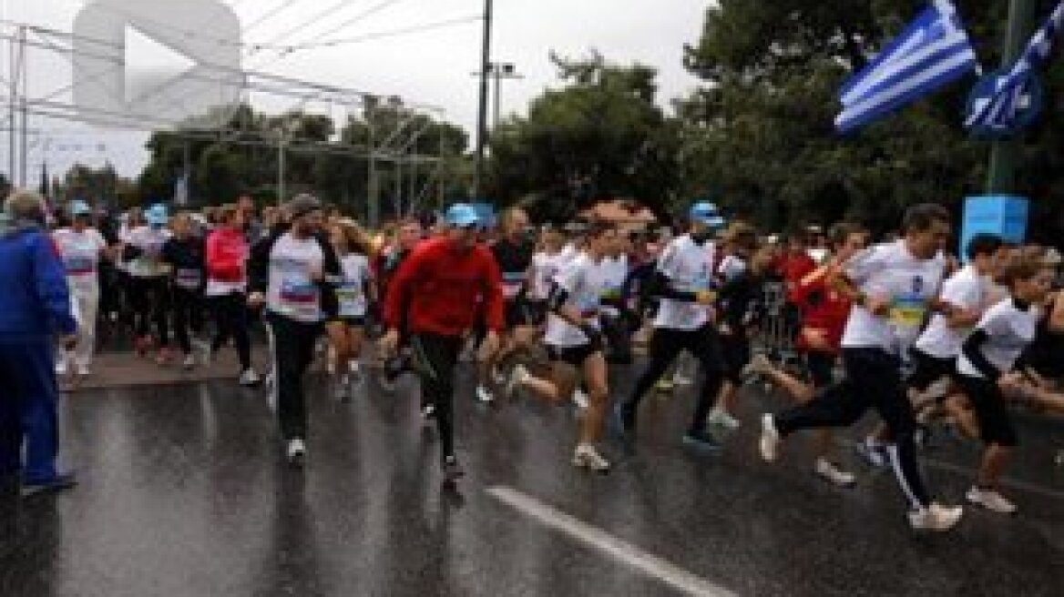 Abdelkerim Boubker wins the Athens Classic Marathon