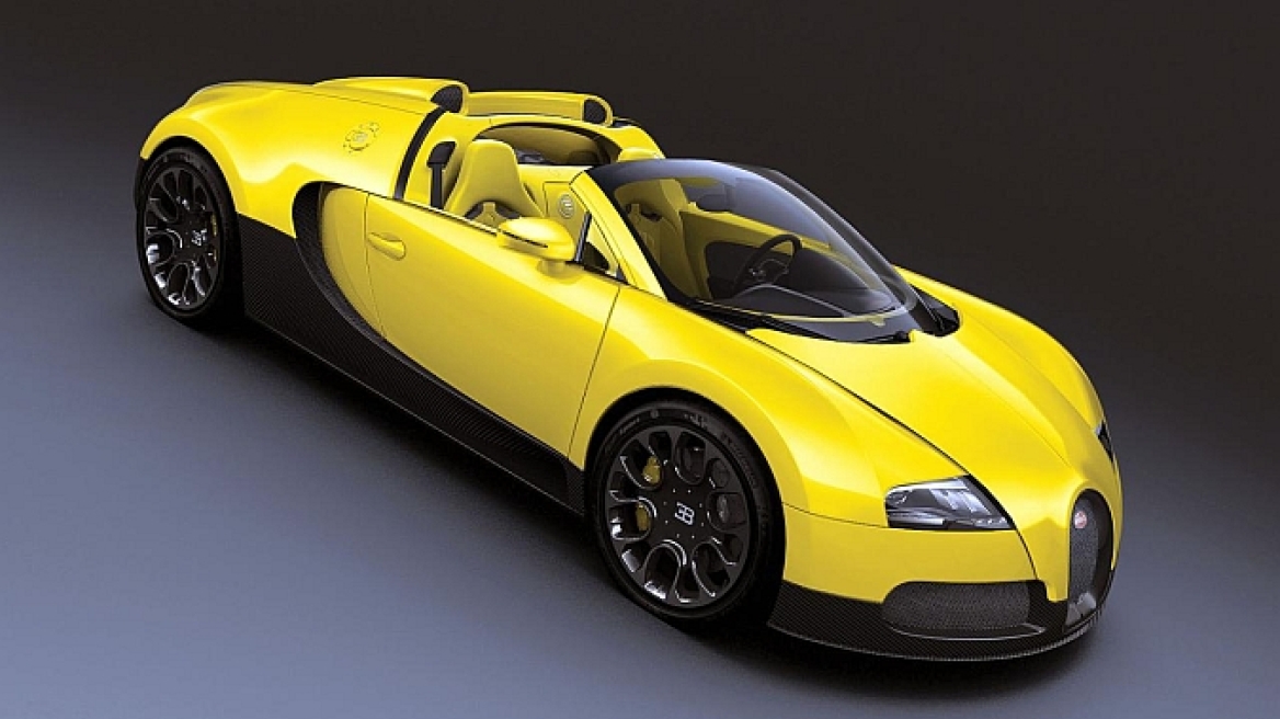 Τρεις εκδόσεις Bugatti Veyron Grand Sport