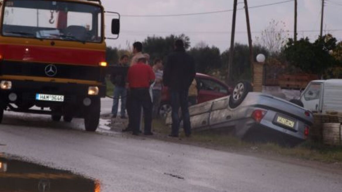 Πέντε τροχαία χθες στον Πύργο Ηλείας