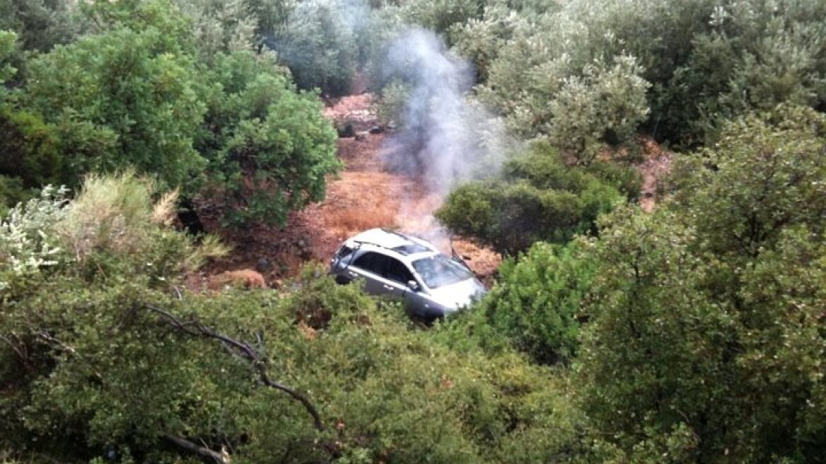 Βουτιά σε χαράδρα για ζευγάρι από την Αρχαία Ολυμπία