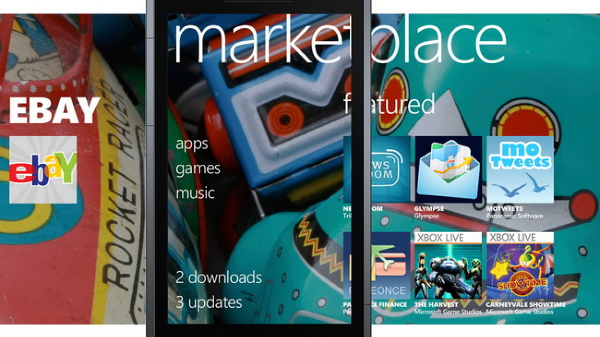 60.000 apps στο Windows Marketplace 