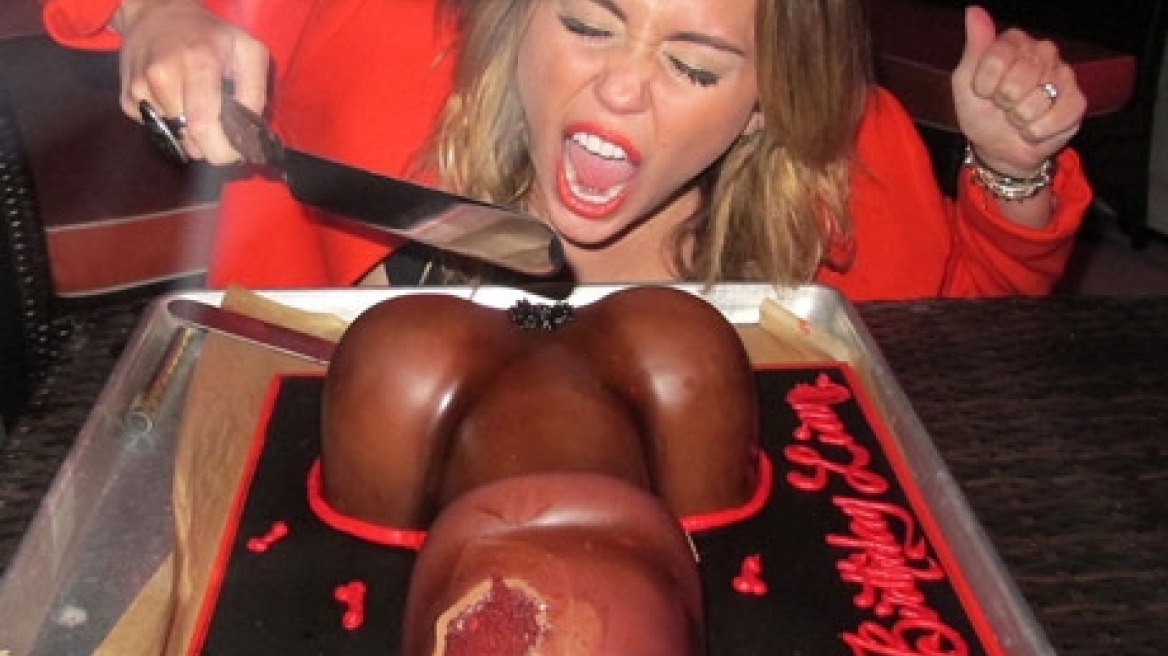 Το penis cake του αγαπημένου της Miley Cyrus