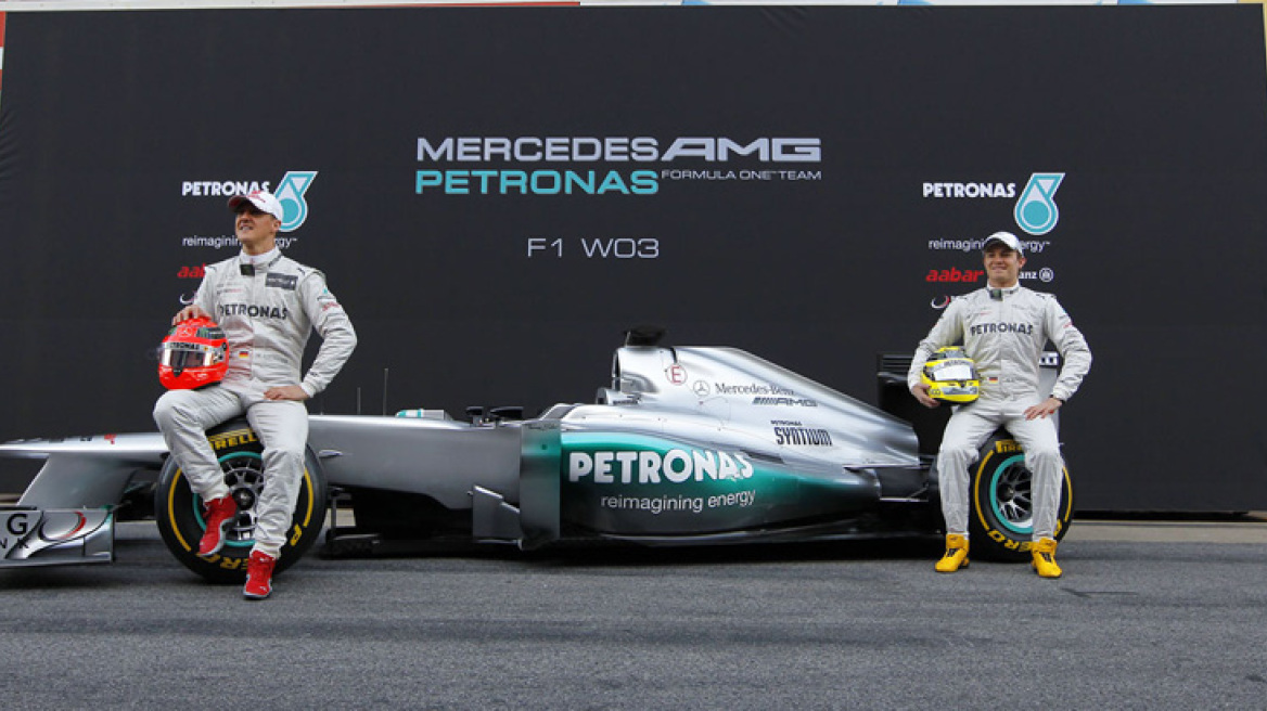 Ιδού η νέα Mercedes F1