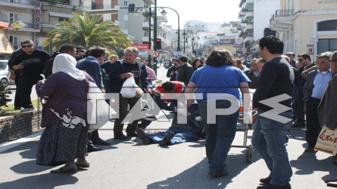 Μοτοσικλέτα παρέσυρε ηλικιωμένο στον Πύργο