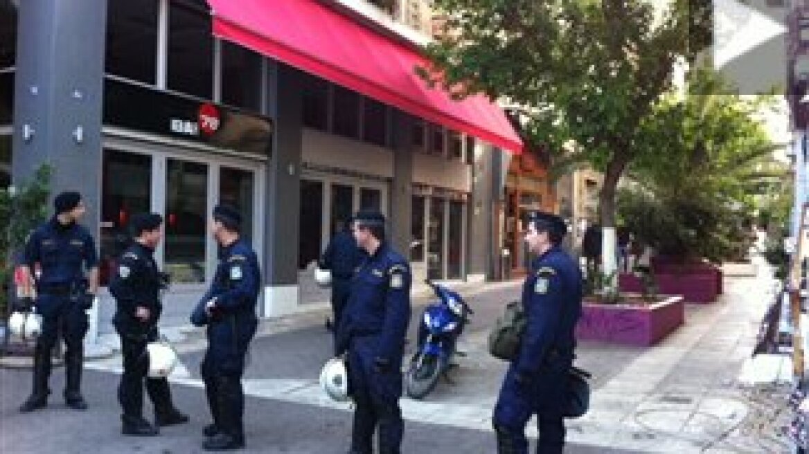 Hellenic Police "sweeping" Exarheia