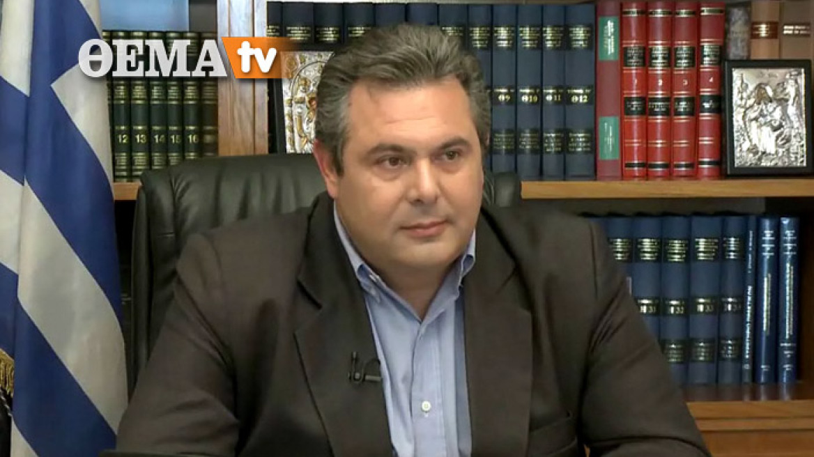 Ο Πάνος Καμμένος μιλά στο ΘΕΜΑ TV