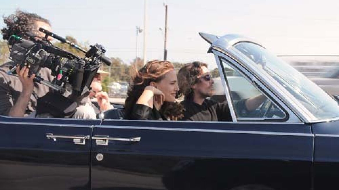 Portman - Bale: Στα γυρίσματα του «Knight of Cups»