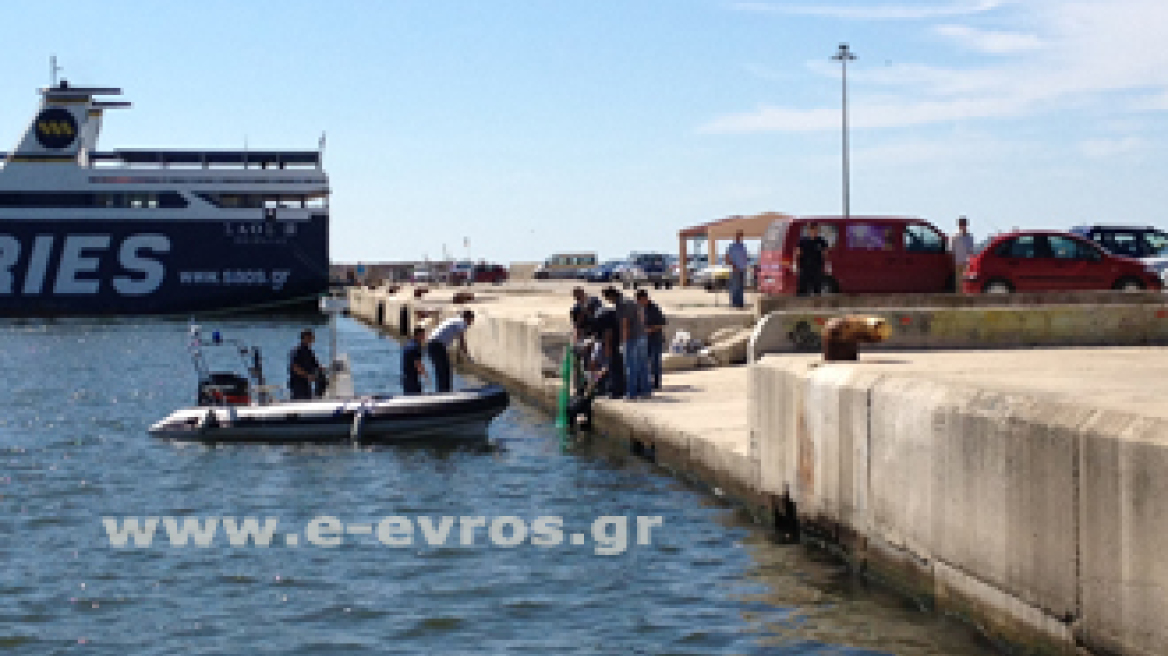 Πτώμα γυναίκας στο λιμάνι της Αλεξανδρούπολης