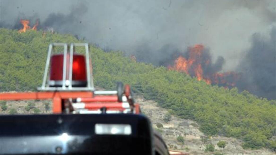 Υψηλός κίνδυνος εκδήλωσης πυρκαγιάς και σήμερα