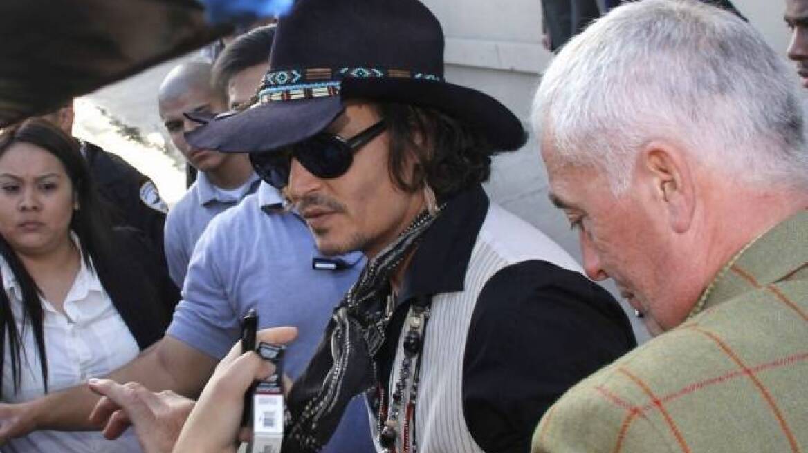 Ο Johnny Depp χαλαρώνει στο Δουβλίνο 