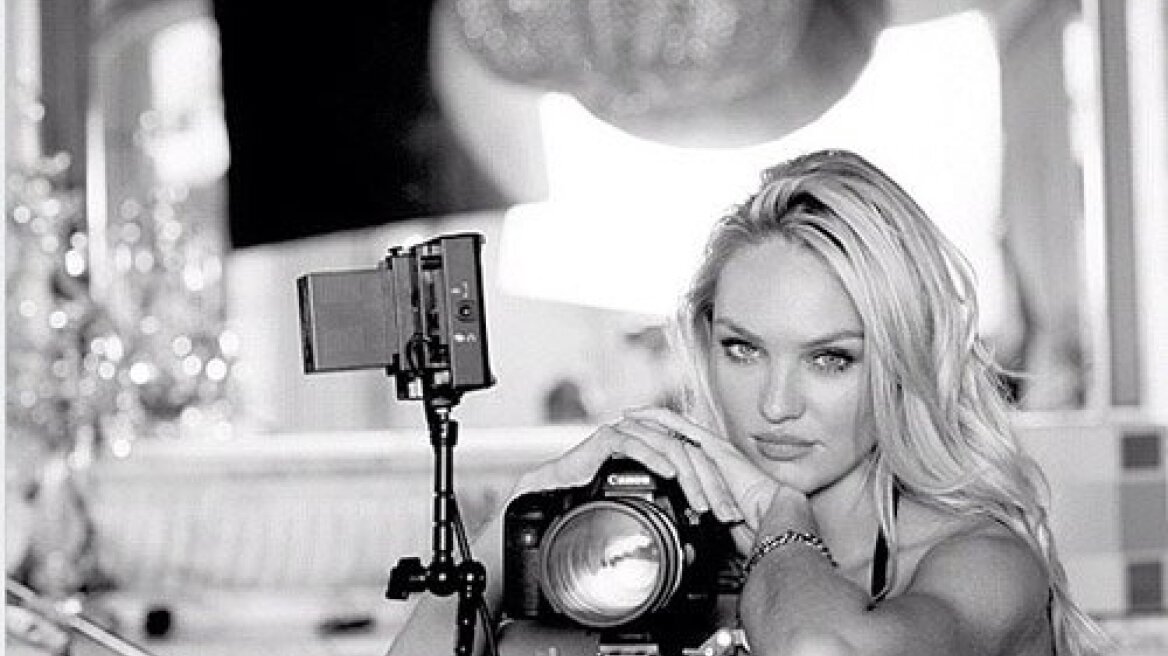 Η Candice Swanepoel μας δίνει μια γεύση από τη φωτογράφησή της