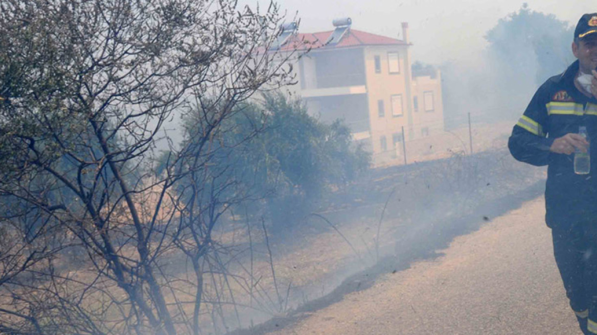 Υπό πλήρη έλεγχο η φωτιά στην Κερατέα