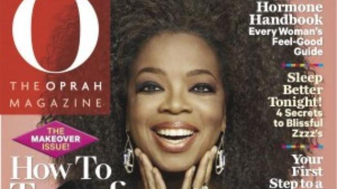 Για πρώτη φορά η Oprah ποζάρει με τα φυσικά της μαλλιά