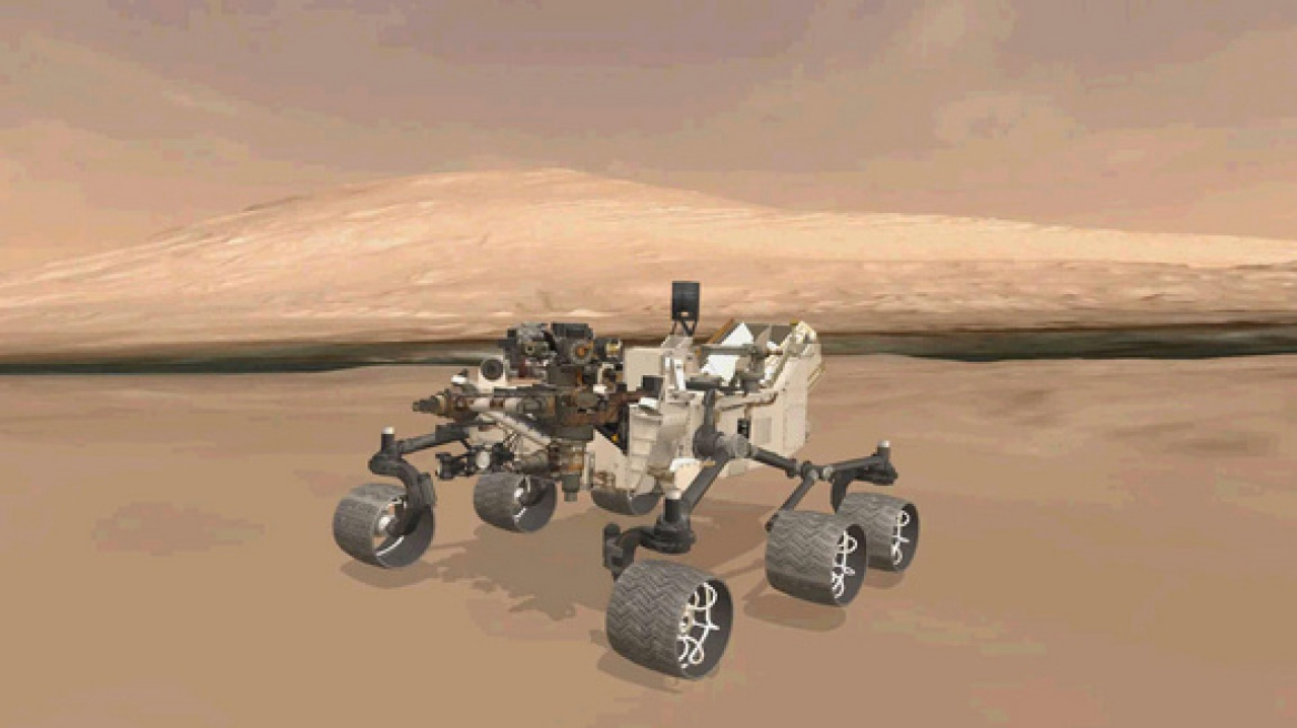 To Curiosity εξέτασε τη Στέψη τον πρώτο βράχο- στόχο στον Άρη