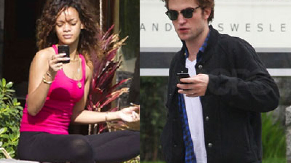 Η Rihanna στέλνει ερωτικά μηνύματα στον Robert Pattinson