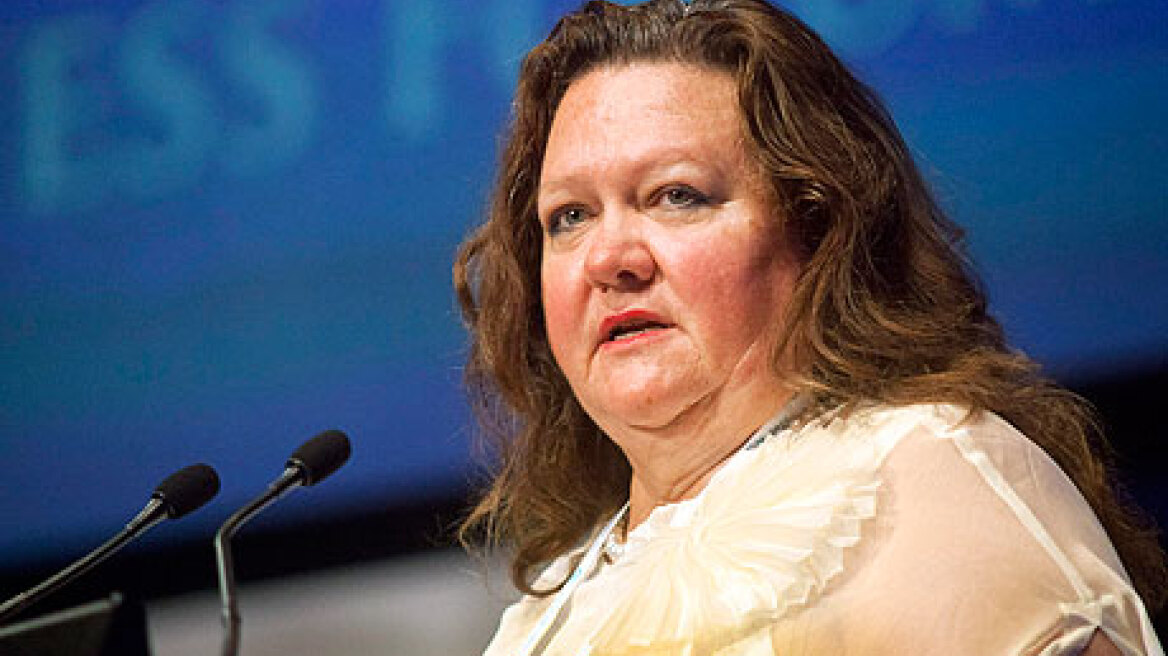 Gina Rinehart: Κόψτε τα κοινωνικά επιδόματα για να μην γίνουμε Ελλάδα