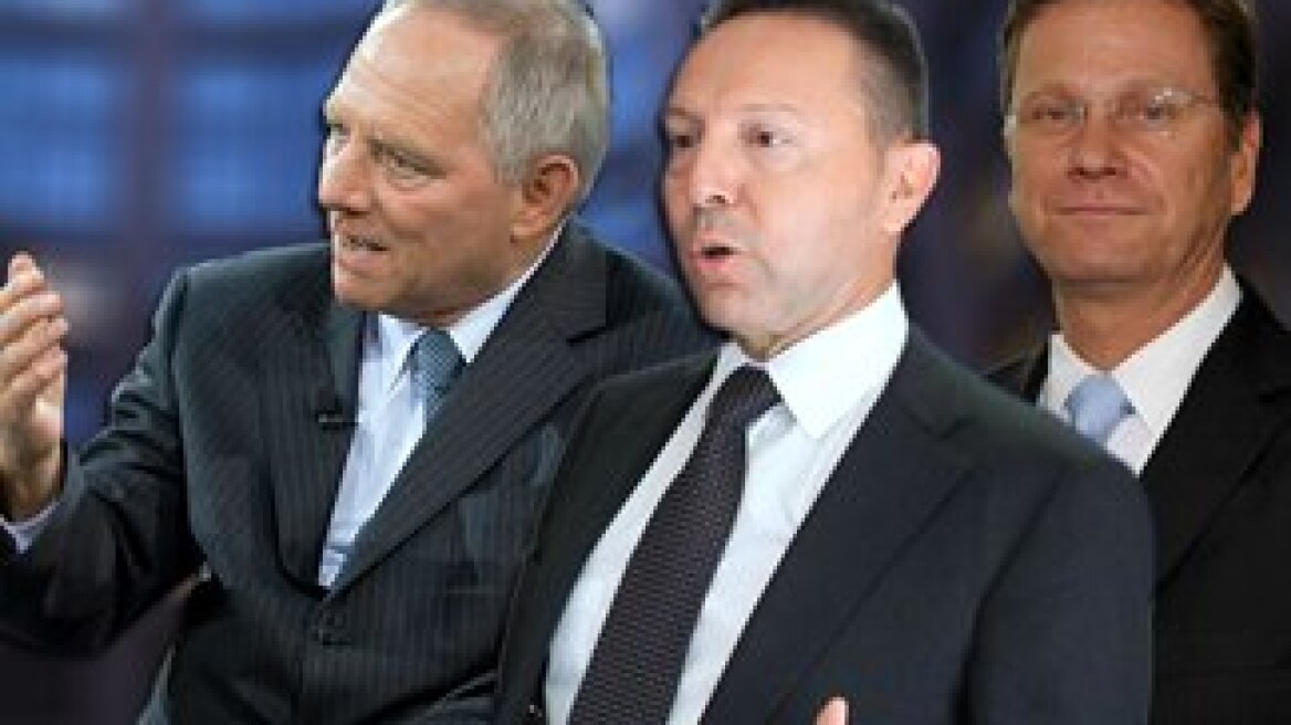 Stournaras’ crucial meetings with Schäuble and Westerwelle  