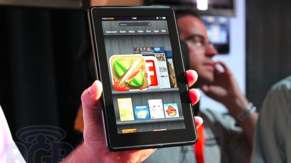 Ερχεται Ευρώπη το φθινόπωρο το Kindle Fire 