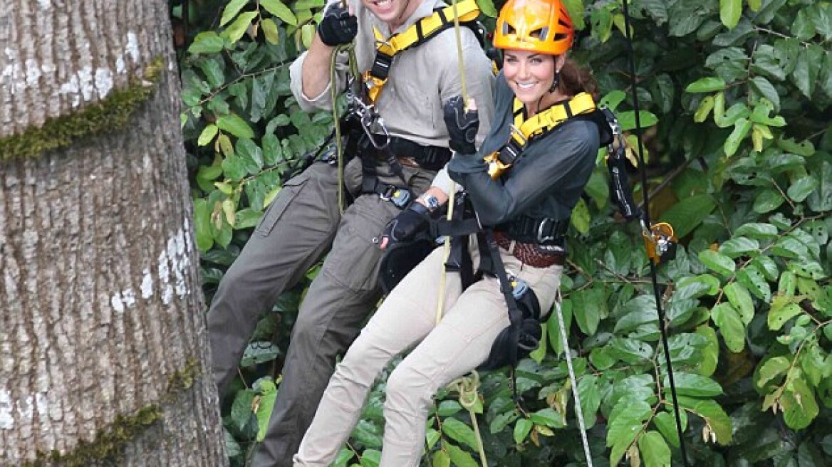 "Πήραν" τα βουνά Kate Middleton και Prince William!