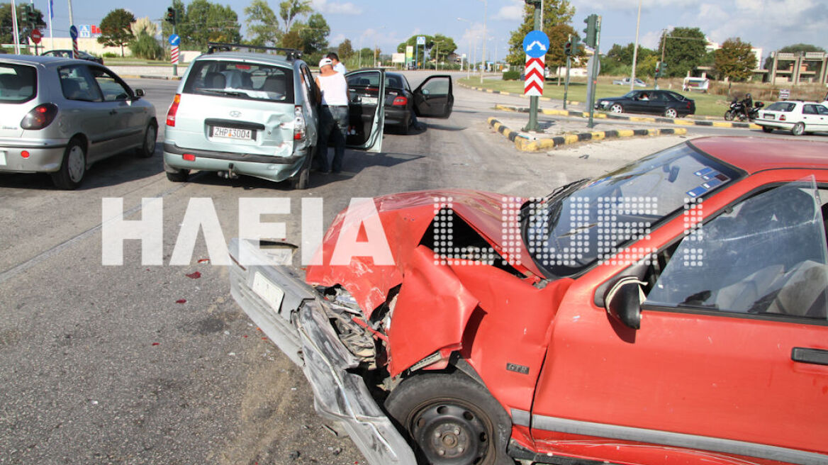 Τριπλή καραμπόλα στην Ε.Ο. Πατρών – Πύργου