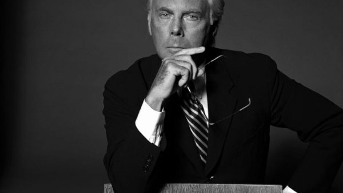 Giorgio Armani: «Δεν δούλευα σκληρά, γιατί ήμουν ωραίος»