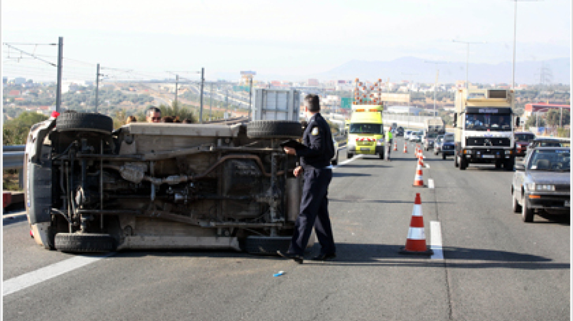 Θανατηφόρο τροχαίο στο Μαυροβούνι Λάρισας 