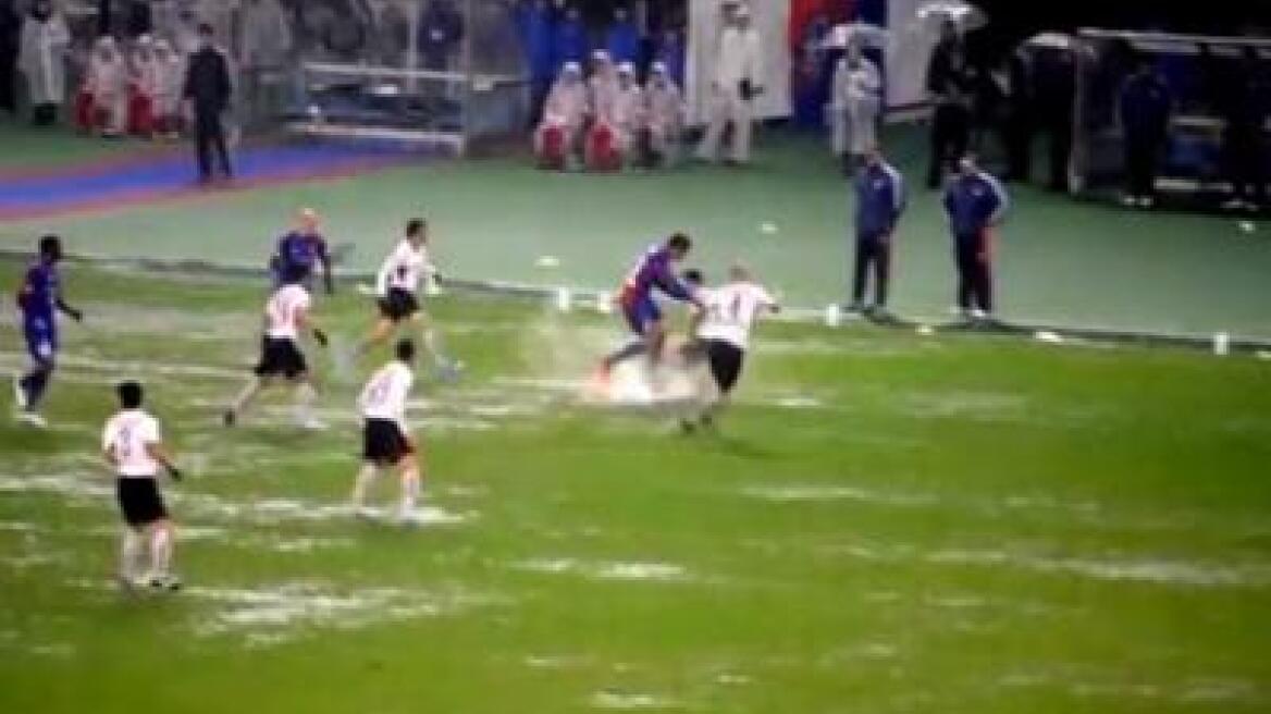 Water… football στην Ιαπωνία