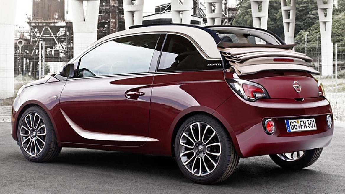 Το μικρό Opel Adam και σε cabrio!