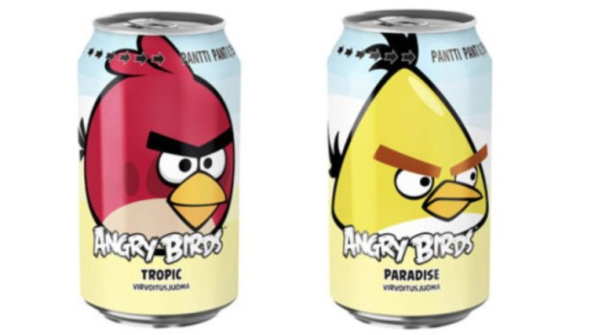 Τα Angry Birds «καταπίνουν» την Coca - Cola! 