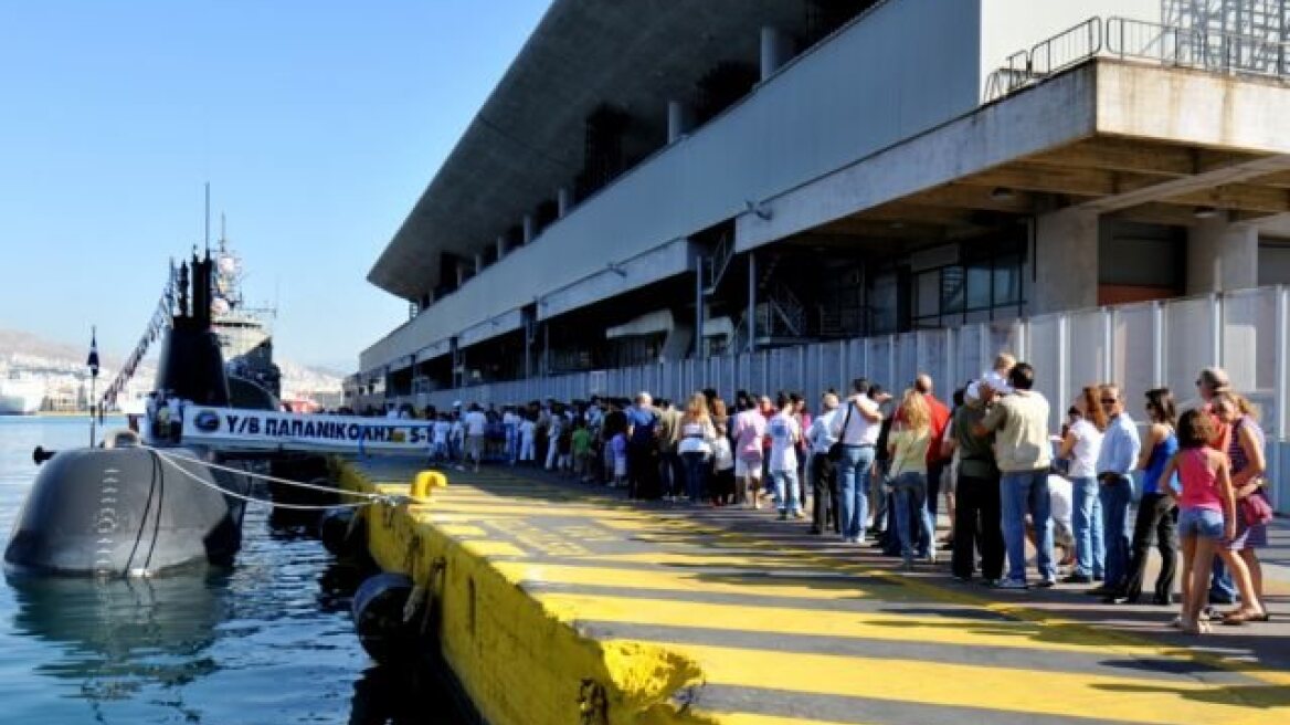 Ανοιχτά για το κοινό τρία πλοία του Πολεμικού Ναυτικού