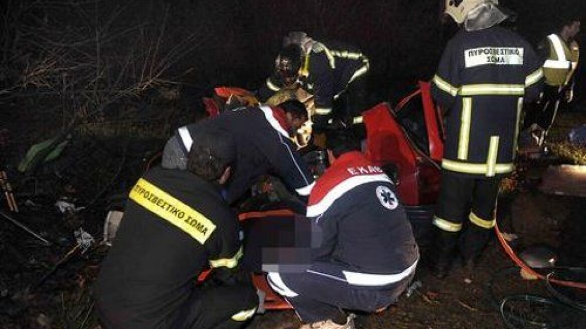 Παρολίγον τραγωδία για 27χρονο οδηγό στα Χανιά 